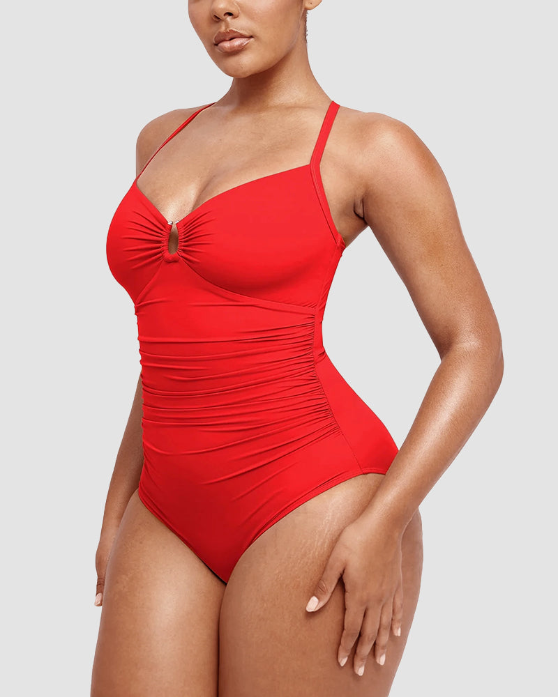Shaping-Badeanzug – Elegante Formung mit Cut-out-Detail