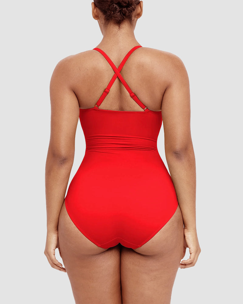 Shaping-Badeanzug – Elegante Formung mit Cut-out-Detail