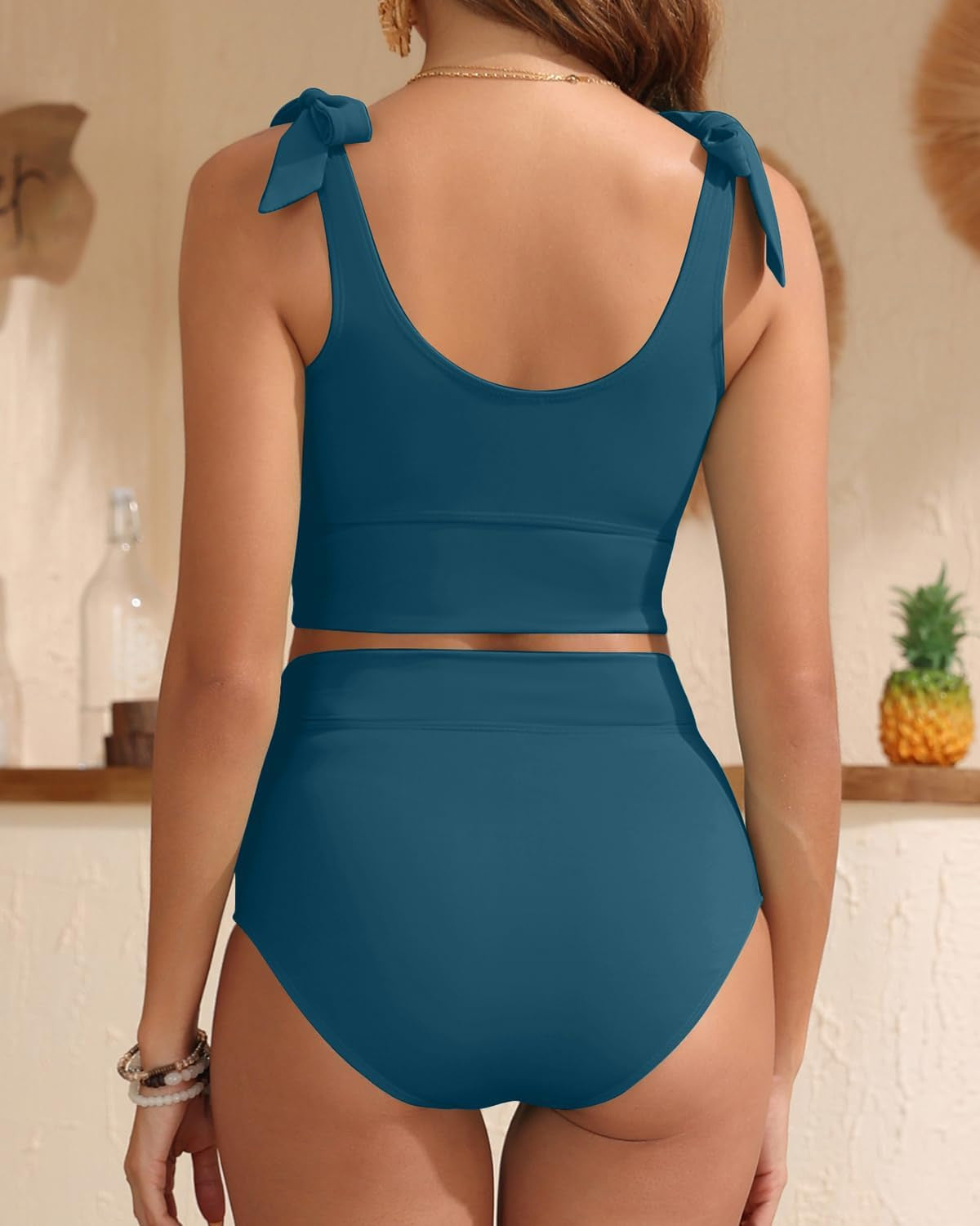 High-Waist Bauchweg-Bikini