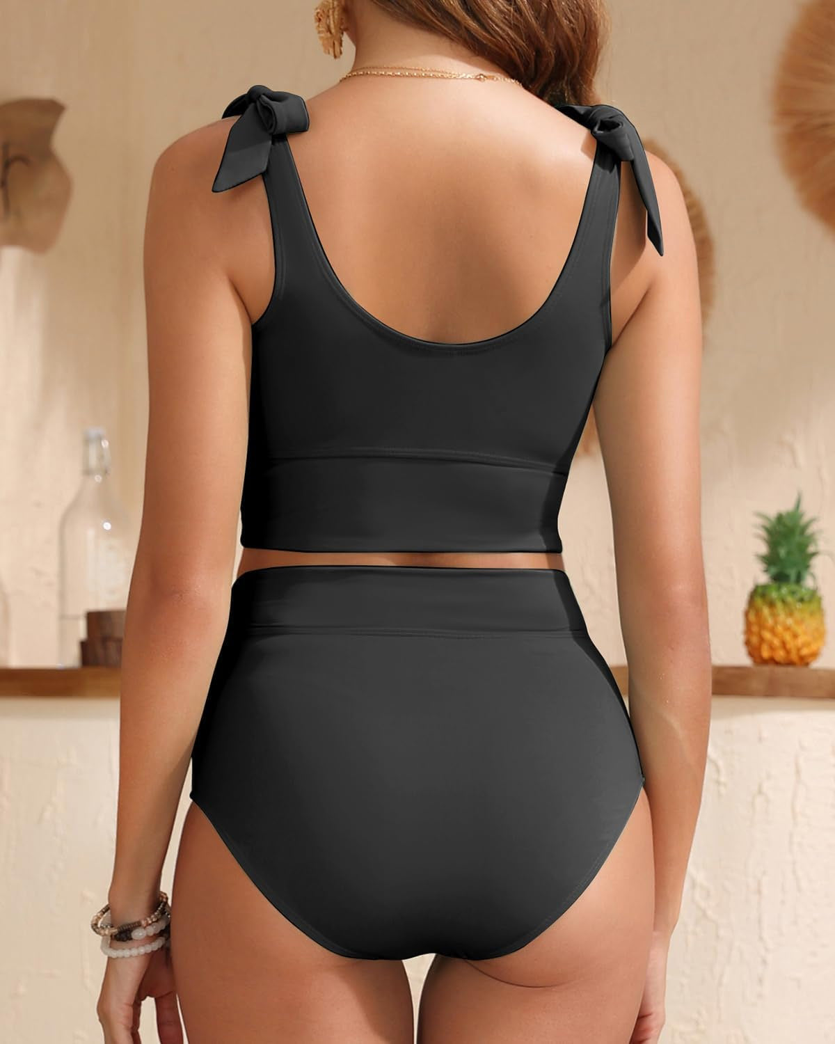 High-Waist Bauchweg-Bikini
